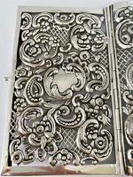 Sterling Silver Book Cover. London 1910. (8 of 8) Sterling Silver Book Cover. London 1910. (8 of 8)