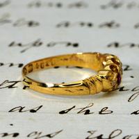 The Edwardian 1902 Scroll Gallery Ruby & Diamond Ring (2 of 4) The Edwardian 1902 Scroll Gallery Ruby & Diamond Ring (2 of 4)