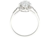 1.22ct Diamond & Platinum Solitaire Ring - Antique French c.1920 (5 of 9) 1.22ct Diamond & Platinum Solitaire Ring - Antique French c.1920 (5 of 9)