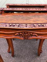 Quality Burr Walnut Nest of 3 Tables (7 of 10) Quality Burr Walnut Nest of 3 Tables (7 of 10)