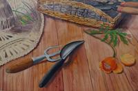 Still life in the artists garden by Joan Warburton (5 of 6) Still life in the artists garden by Joan Warburton (5 of 6)