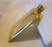 Edwardian Brass Hip Flask 1900 Tiny Little Antique Hip Flask Or Perfume Bottle (2 of 7) Edwardian Brass Hip Flask 1900 Tiny Little Antique Hip Flask Or Perfume Bottle (2 of 7)