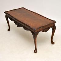 Antique Queen Anne Style Mahogany Coffee Table (5 of 8) Antique Queen Anne Style Mahogany Coffee Table (5 of 8)