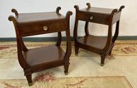Vintage French Mahogany Bedside Tables (6 of 14) Vintage French Mahogany Bedside Tables (6 of 14)