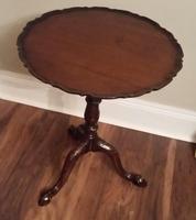 George III Mahogany Piecrust Wine Table (2 of 7) George III Mahogany Piecrust Wine Table (2 of 7)