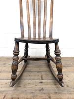 Antique Ash & Elm Rocking Chair (7 of 7) Antique Ash & Elm Rocking Chair (7 of 7)