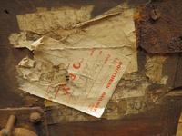 Antique Pine Tuck Box with Old Luggage Labels (14 of 19) Antique Pine Tuck Box with Old Luggage Labels (14 of 19)