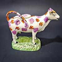 Swansea Cambrian Pottery Cow Creamer (5 of 7) Swansea Cambrian Pottery Cow Creamer (5 of 7)