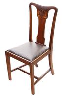 Set of 8 Inlaid Mahogany Dining Chairs Art Nouveau c.1910 (9 of 10) Set of 8 Inlaid Mahogany Dining Chairs Art Nouveau c.1910 (9 of 10)