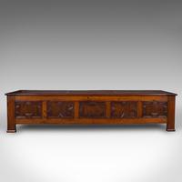 Large Antique Blanket Coffer, English, Oak, Chest, Window Seat, Edwardian, 1910 (3 of 12) Large Antique Blanket Coffer, English, Oak, Chest, Window Seat, Edwardian, 1910 (3 of 12)