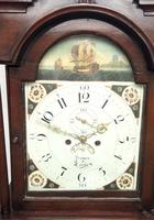 19thc English 8 Day Longcase Clock Mahogany Case Galleon Painted Dial Grandfather Clock (12 of 19) 19thc English 8 Day Longcase Clock Mahogany Case Galleon Painted Dial Grandfather Clock (12 of 19)