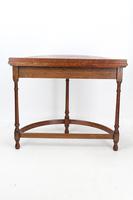 1920s Oak Demi-Lune Hall Table (5 of 12) 1920s Oak Demi-Lune Hall Table (5 of 12)