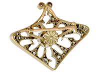 4.21ct Diamond & 18ct Yellow Gold Pendant / Brooch - Antique French c.1900 (8 of 16) 4.21ct Diamond & 18ct Yellow Gold Pendant / Brooch - Antique French c.1900 (8 of 16)
