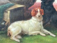 19th Century Oil Painting Sporting "Game Dogs" Signed Robert Cleminson (17 of 48) 19th Century Oil Painting Sporting "Game Dogs" Signed Robert Cleminson (17 of 48)