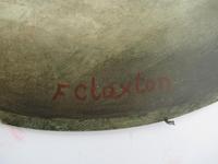 Florence Ann Claxton '1838-1920' - Confirmation in 1700, Painted Pottery Plaque (6 of 6) Florence Ann Claxton '1838-1920' - Confirmation in 1700, Painted Pottery Plaque (6 of 6)