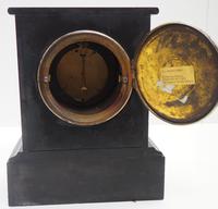Antique French Slate & Marble Mantel Clock 8 Day Mantle Clock (4 of 9) Antique French Slate & Marble Mantel Clock 8 Day Mantle Clock (4 of 9)