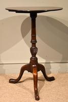 Georgian Mahogany Pedestal Lamp / Occasional Table (5 of 5) Georgian Mahogany Pedestal Lamp / Occasional Table (5 of 5)