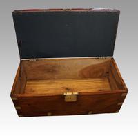 Victorian Leather Camphor Wood Ottoman (6 of 10) Victorian Leather Camphor Wood Ottoman (6 of 10)