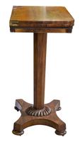 Small Rosewood Card Table (6 of 10) Small Rosewood Card Table (6 of 10)