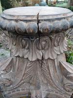Stunning 18th / 19th Century Walnut ? Hand Carved Corinthian Column Bases (4 of 12) Stunning 18th / 19th Century Walnut ? Hand Carved Corinthian Column Bases (4 of 12)