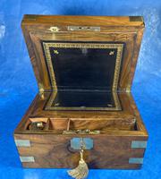 Victorian Walnut Brassbound Writing Slope (14 of 19) Victorian Walnut Brassbound Writing Slope (14 of 19)