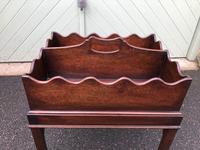 Antique Mahogany Tray on Stand (3 of 6) Antique Mahogany Tray on Stand (3 of 6)