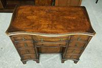 Antique Serpentine Front Walnut Desk (3 of 10) Antique Serpentine Front Walnut Desk (3 of 10)