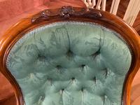 Mid Victorian Rosewood Library Armchair (4 of 5) Mid Victorian Rosewood Library Armchair (4 of 5)