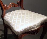 Pair of 19th Century Carved Satinwood Balloon Back Chairs (3 of 9) Pair of 19th Century Carved Satinwood Balloon Back Chairs (3 of 9)