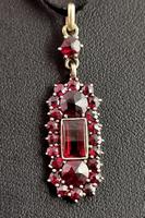Antique Art Nouveau Bohemian Garnet Pendant (7 of 12) Antique Art Nouveau Bohemian Garnet Pendant (7 of 12)