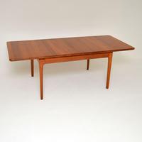 Danish Vintage Solid Teak Extending Dining Table (9 of 10) Danish Vintage Solid Teak Extending Dining Table (9 of 10)