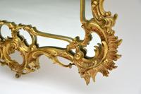Large Antique Chippendale Style Gilt Brass Mirror (11 of 12) Large Antique Chippendale Style Gilt Brass Mirror (11 of 12)