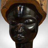 Pair Of, Antique Carved Heads, African, Ebony, Decorative Statue, Victorian (7 of 11) Pair Of, Antique Carved Heads, African, Ebony, Decorative Statue, Victorian (7 of 11)