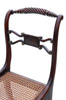 Set of 8 Regency faux rosewood dining chairs 19th Century (6 of 7) Set of 8 Regency faux rosewood dining chairs 19th Century (6 of 7)