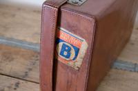 Large Vintage Brown Leather Suitcase (10 of 15) Large Vintage Brown Leather Suitcase (10 of 15)
