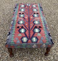 Kilim Covered Stool (3 of 7) Kilim Covered Stool (3 of 7)