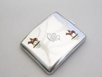 Victorian Silver & Enamel Presentation Cigarette Case with Horse Racing Interest by George Heath, London, 1890 (3 of 15) Victorian Silver & Enamel Presentation Cigarette Case with Horse Racing Interest by George Heath, London, 1890 (3 of 15)
