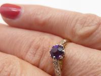 18ct Amethyst & Diamond Ring (6 of 6) 18ct Amethyst & Diamond Ring (6 of 6)