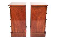 Pair of Victorian Burr Walnut 4 Drawer Bedside Chests (4 of 6) Pair of Victorian Burr Walnut 4 Drawer Bedside Chests (4 of 6)