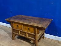 Chinese 19th Century Elm Altar Prayer Coffee Table 'Qing Dynasty' (5 of 8) Chinese 19th Century Elm Altar Prayer Coffee Table 'Qing Dynasty' (5 of 8)
