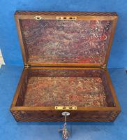 Victorian Inlaid Parquetry Rosewood Box (12 of 12) Victorian Inlaid Parquetry Rosewood Box (12 of 12)