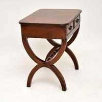 Antique Regency Style Mahogany Side Table (5 of 8) Antique Regency Style Mahogany Side Table (5 of 8)
