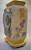 Delightful & Unusual 1900 French Pottery Mantle Timepiece (2 of 5) Delightful & Unusual 1900 French Pottery Mantle Timepiece (2 of 5)