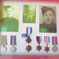 Family group of WW1/2 Medals one KIA (2 of 5) Family group of WW1/2 Medals one KIA (2 of 5)