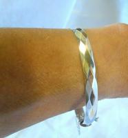 Vintage Sterling Silver Bangle 1971 Silver Fancy Bracelet 7" Length 19.6 Grams (11 of 11) Vintage Sterling Silver Bangle 1971 Silver Fancy Bracelet 7" Length 19.6 Grams (11 of 11)