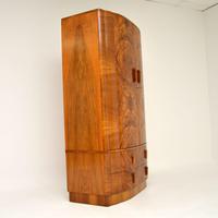 1930’s Art Deco Figured Walnut Wardrobe (2 of 12) 1930’s Art Deco Figured Walnut Wardrobe (2 of 12)