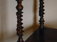 A Victorian figured walnut corner whatnot (4 of 5) A Victorian figured walnut corner whatnot (4 of 5)