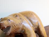 1950s Japanese Wooden Bear Sculpture (2 of 5) 1950s Japanese Wooden Bear Sculpture (2 of 5)