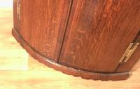 Good Georgian Oak Bow Front Corner Cupboard (8 of 8) Good Georgian Oak Bow Front Corner Cupboard (8 of 8)