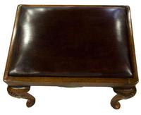 Walnut Queen Anne Style Stool c.1910 (2 of 5) Walnut Queen Anne Style Stool c.1910 (2 of 5)